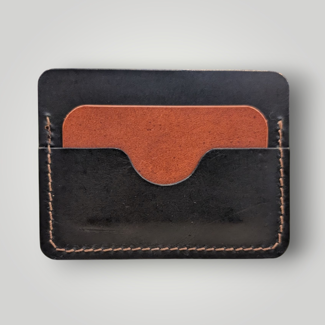 Horizontal Two-Pocket Card Wallet