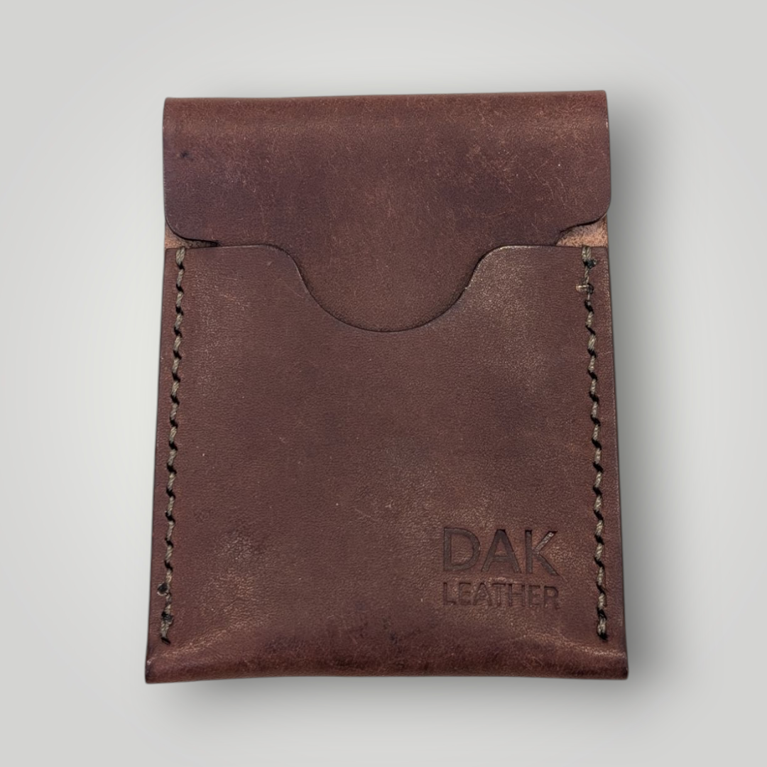 Card sleeve with flap