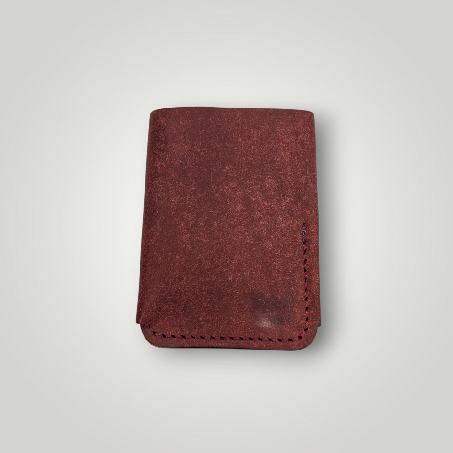 Trifold Stitched Vertical Wallet