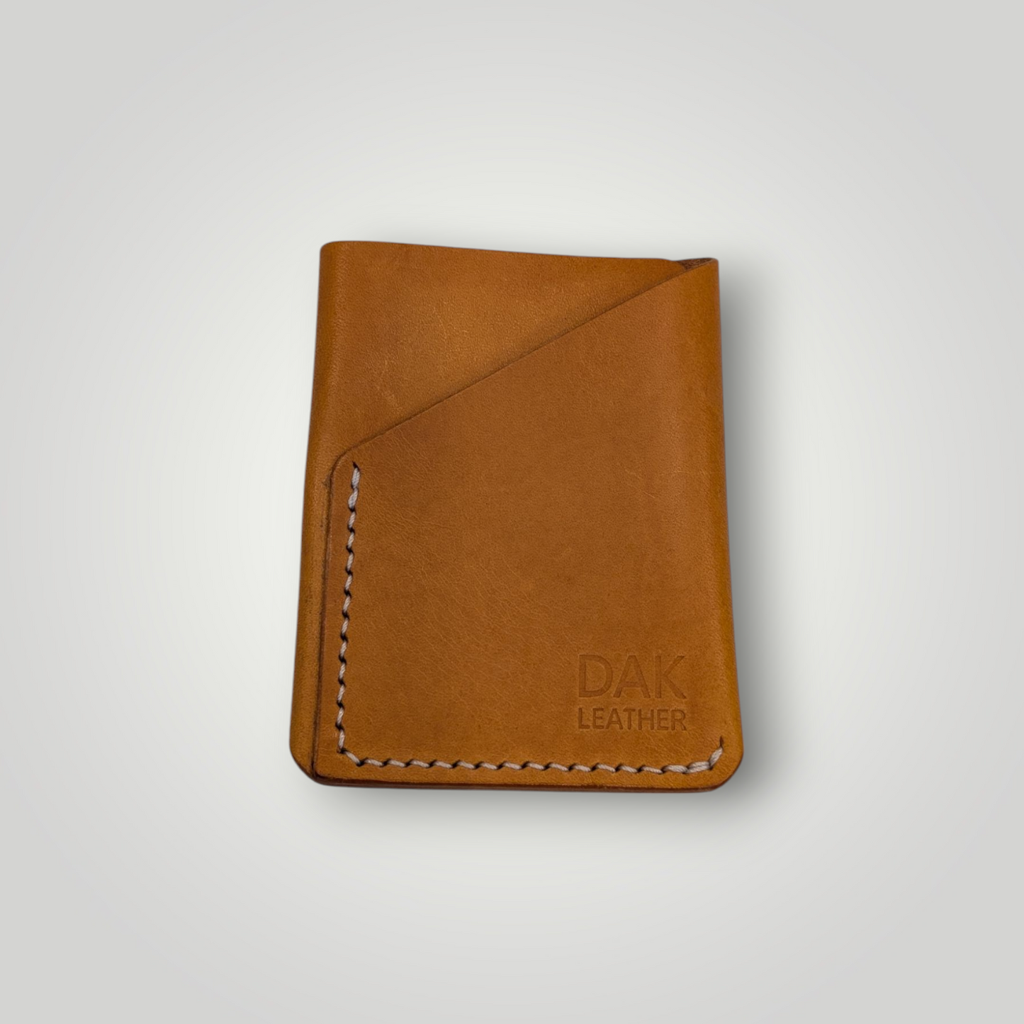 Trifold Stitched Vertical Wallet