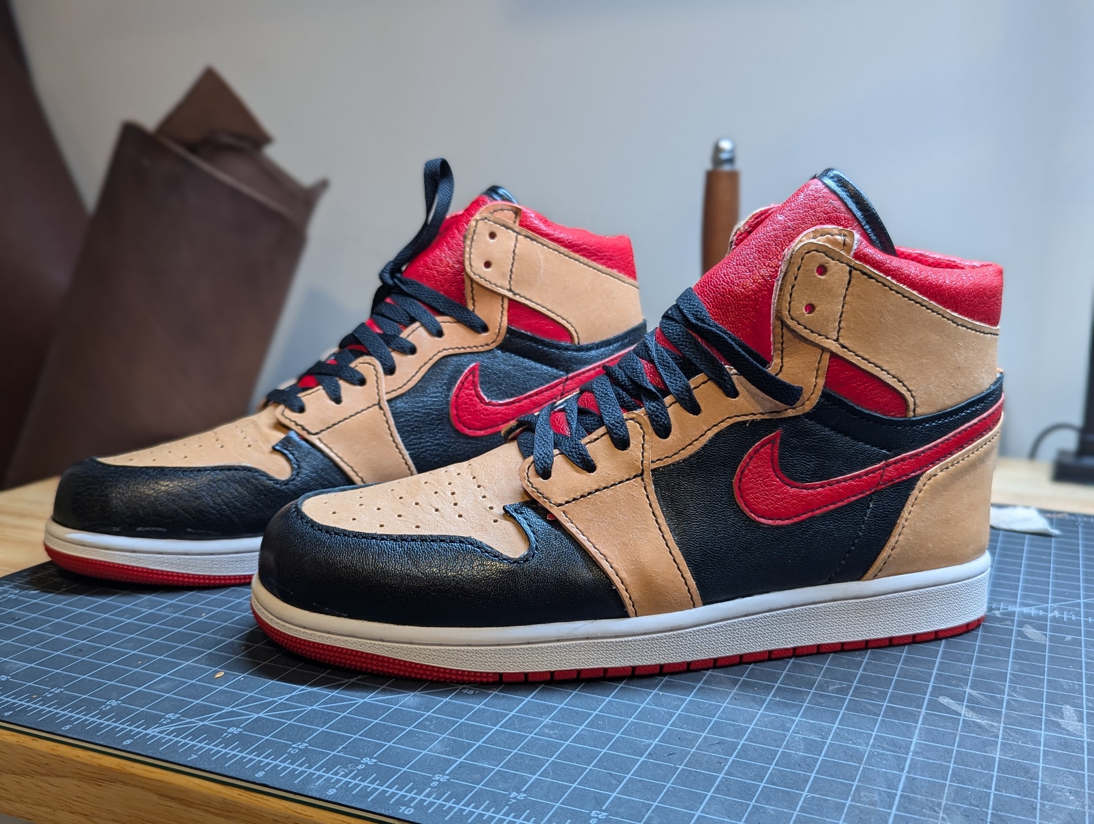 Original DAK Leather bespoke shoe build