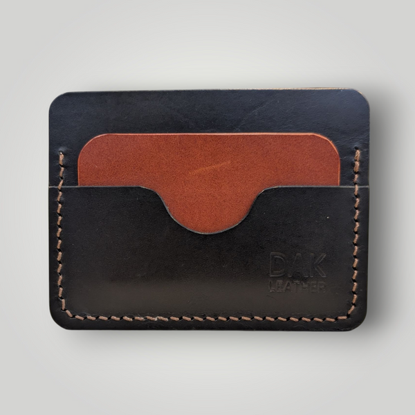Horizontal Two-Pocket Card Wallet
