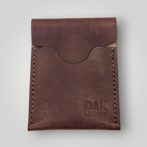Card sleeve with flap