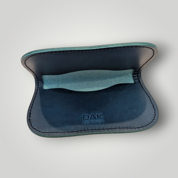 Simple Folding Card Wallet Curved Design
