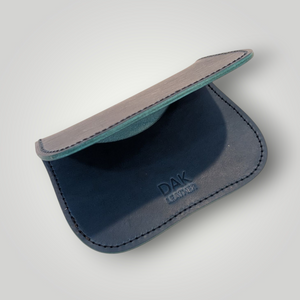 Simple Folding Card Wallet Curved Design