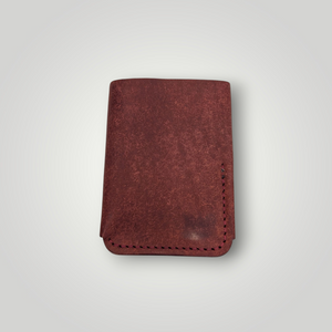 Trifold Stitched Vertical Wallet