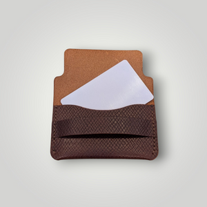 Horizontal Wallet with Flap Closure