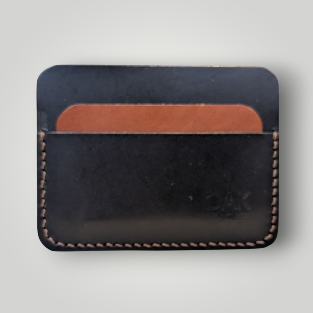 Horizontal Two-Pocket Card Wallet